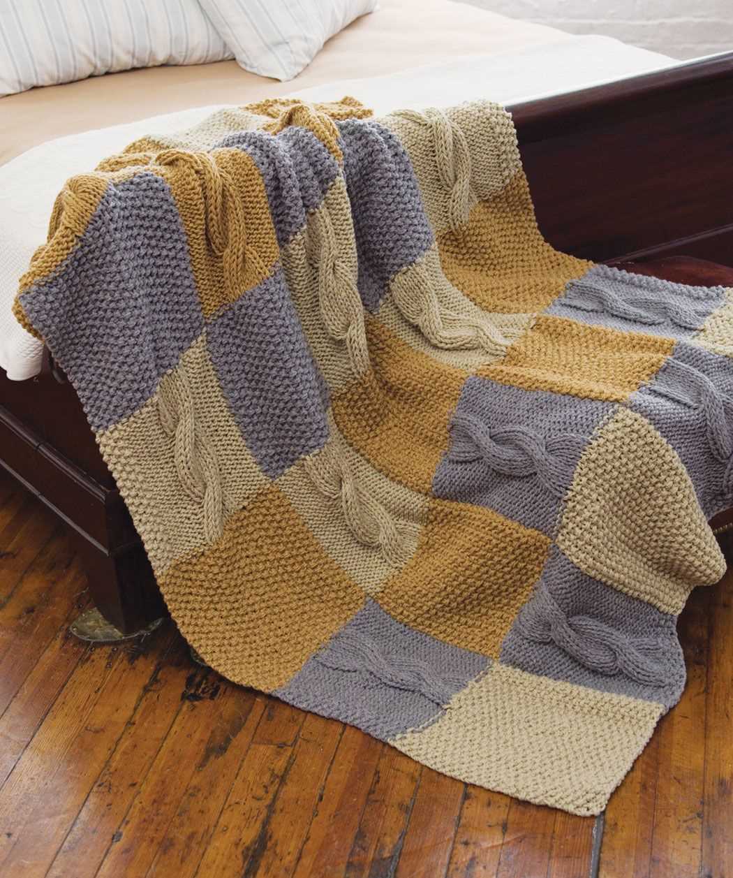 Free knitting patterns blanket squares