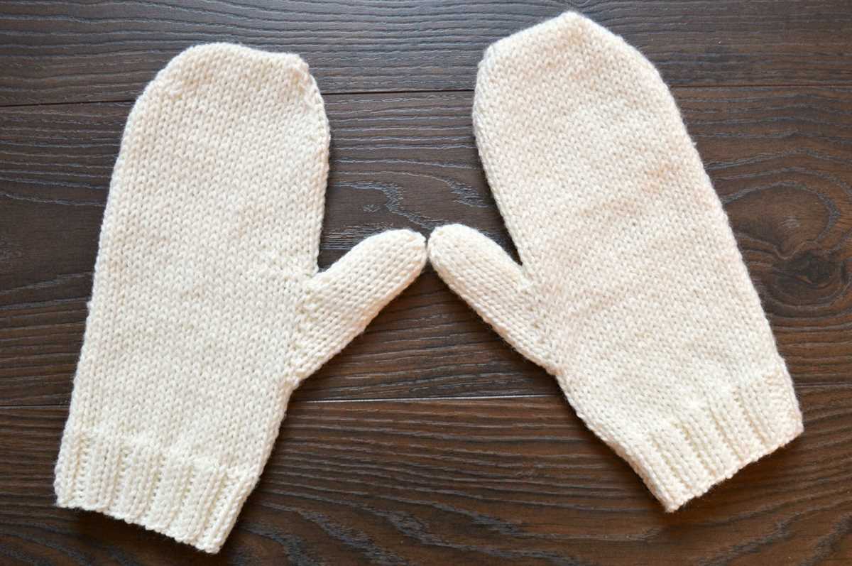 Free knitting patterns mittens adults