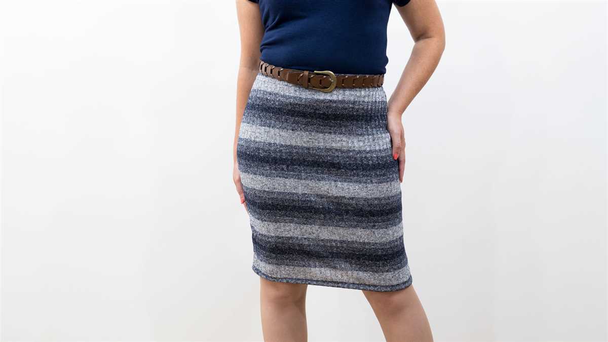 Free pencil skirt knitting pattern