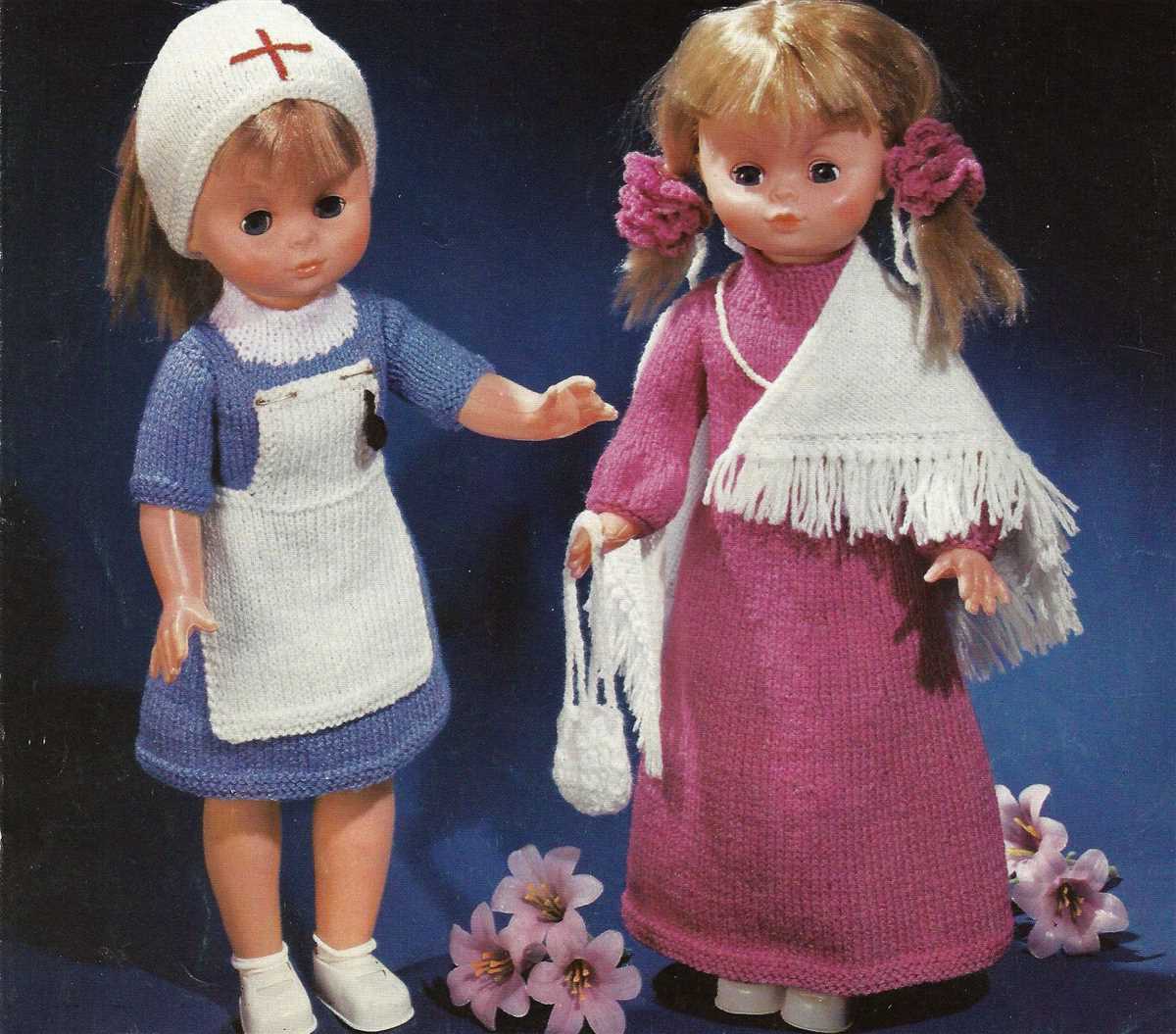 Free vintage knitting patterns for dolls