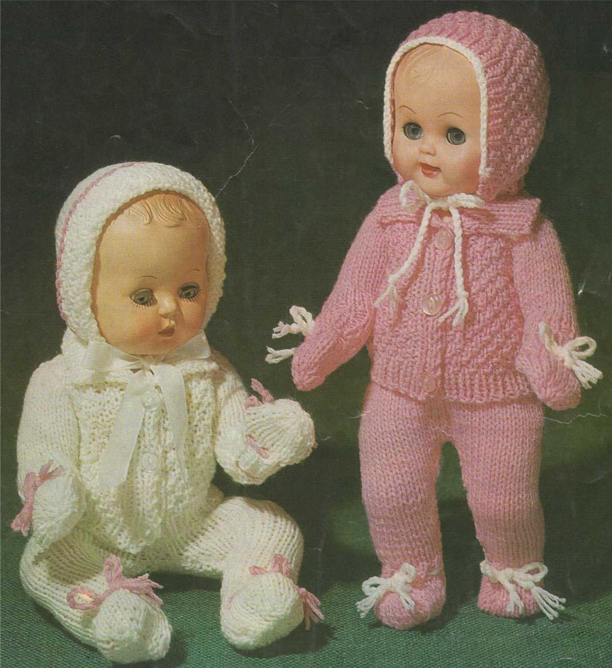 Free vintage knitting patterns for dolls