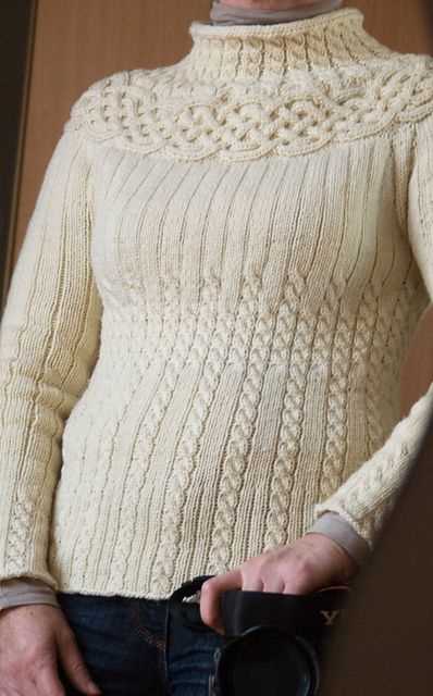 Free cable sweater knitting patterns