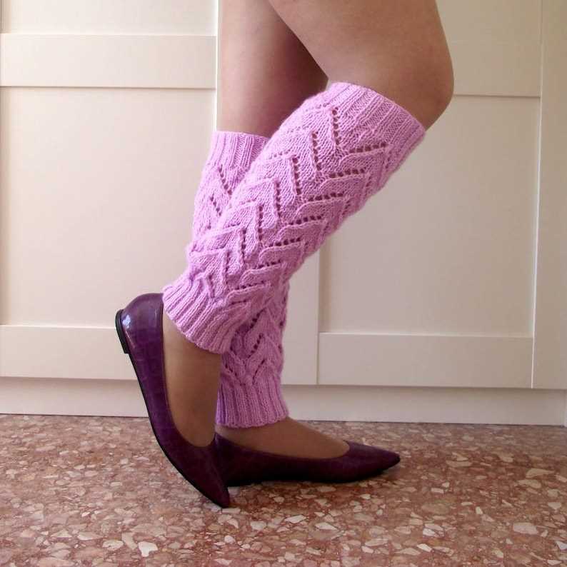 Free easy leg warmer knitting patterns