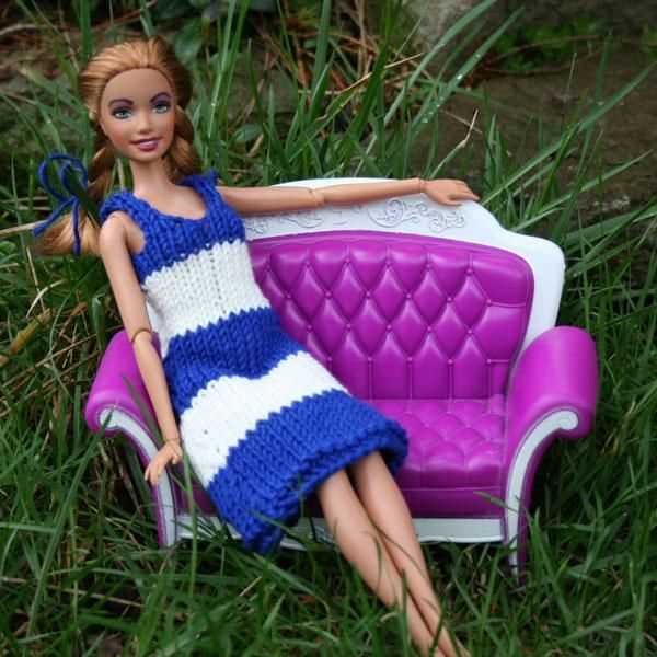 Free knitted barbie clothes patterns