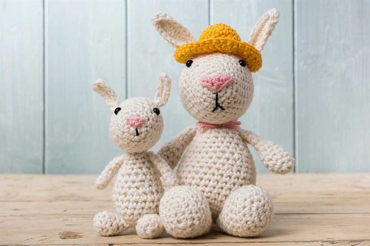 Free knitted bunny pattern