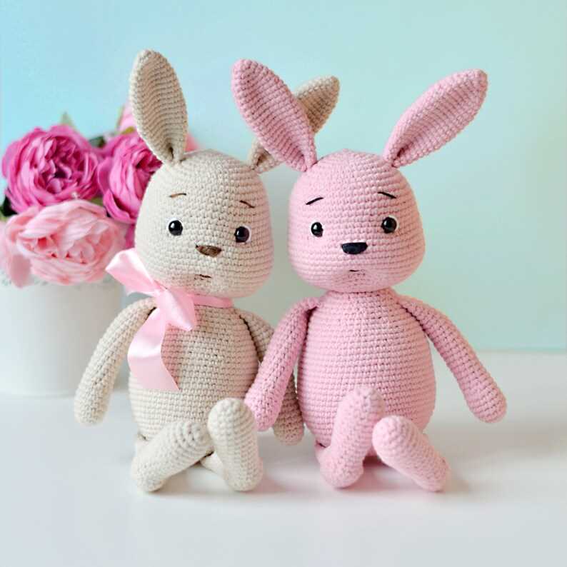 Free knitted bunny pattern