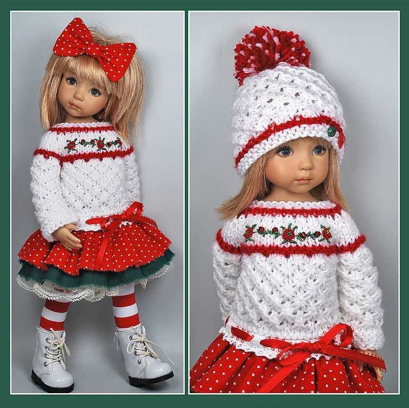 Free knitted doll clothes patterns