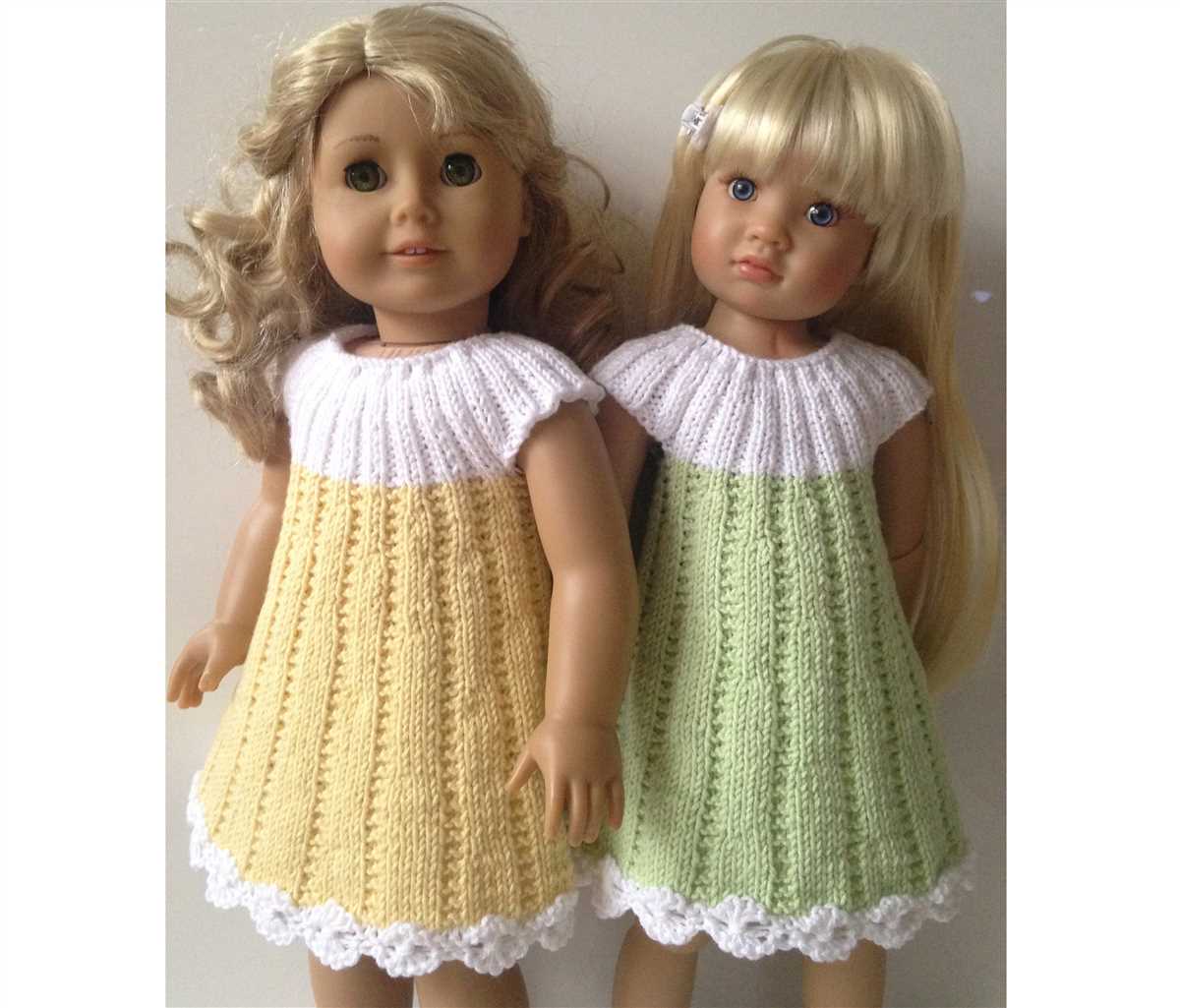 Free knitted doll clothes patterns