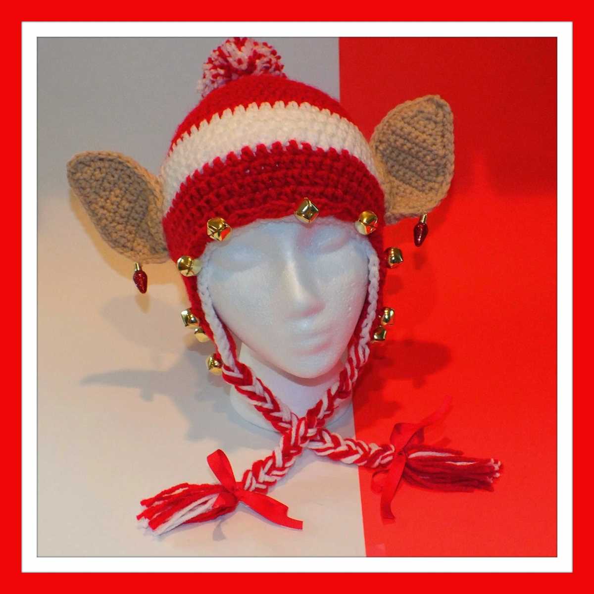 Free knitted elf hat pattern