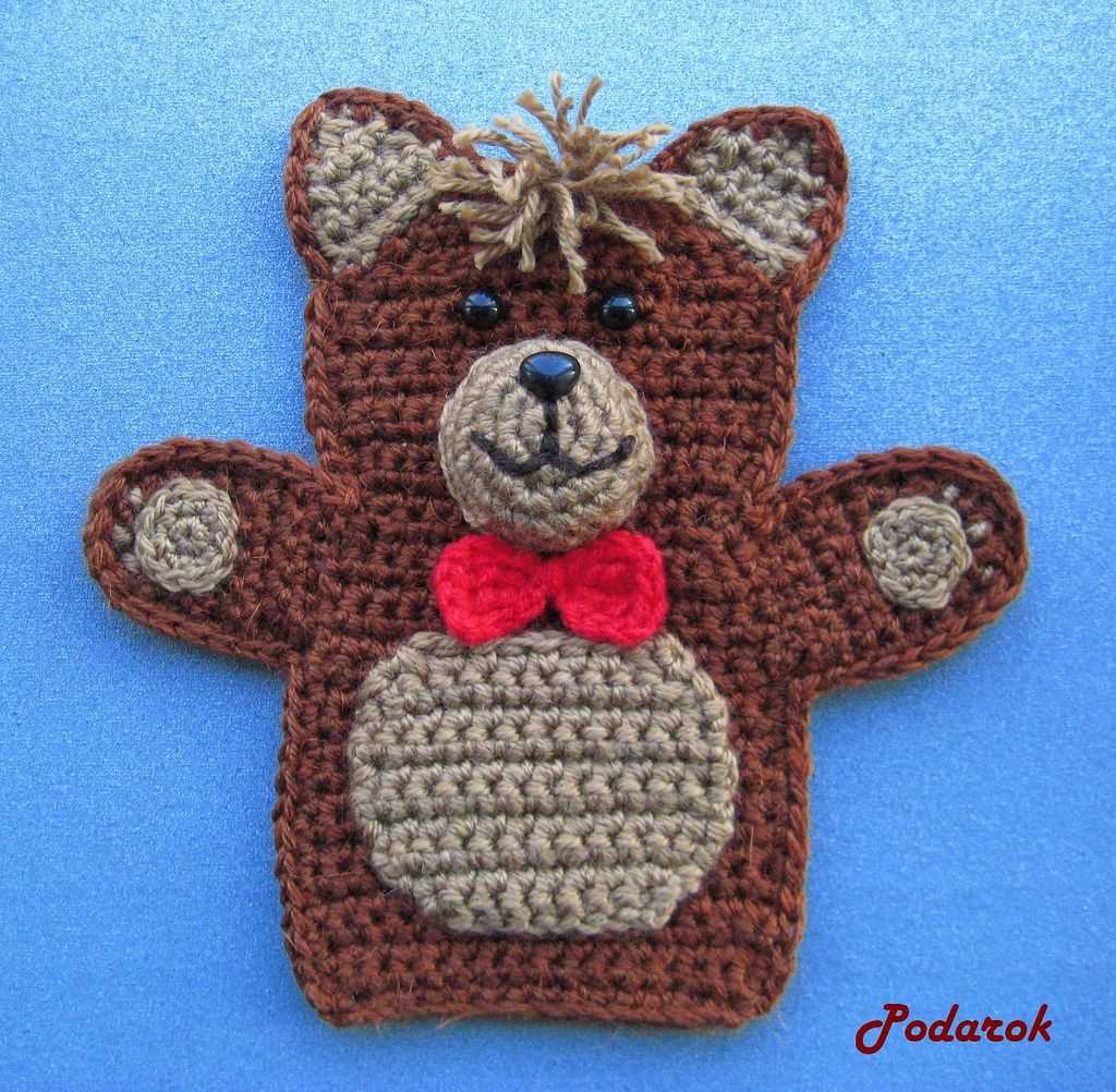 Free knitted glove puppet patterns