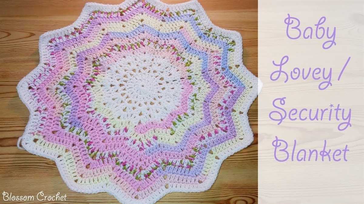 Free knitted lovey blanket pattern