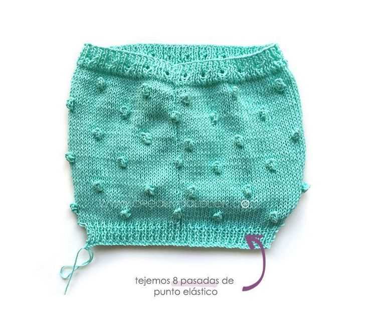 Free knitted shorts pattern