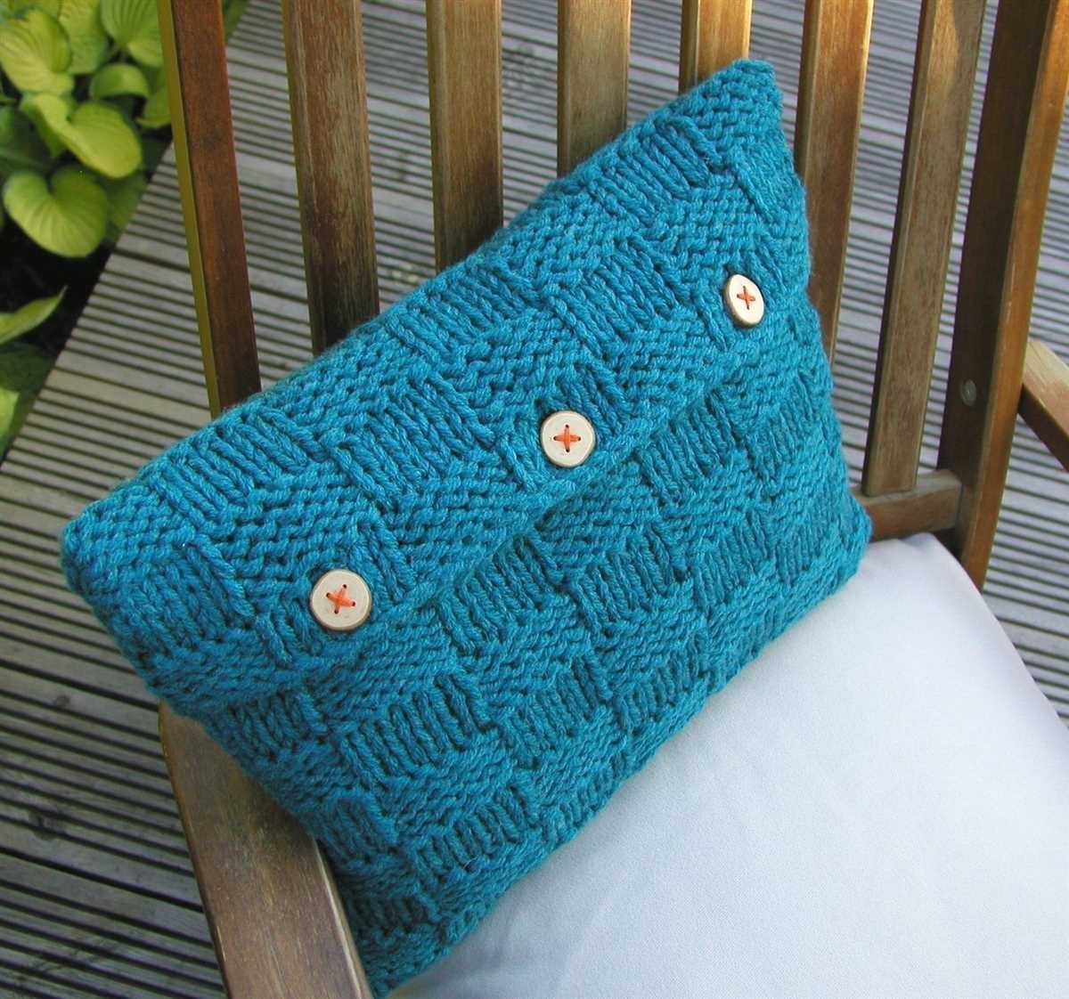 Free knitting patterns for cushion covers