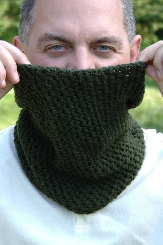 Free mens cowl knitting pattern