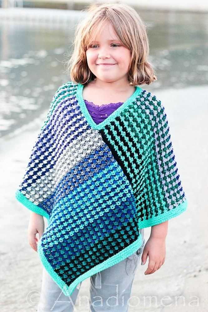 Free poncho knitting patterns for adults