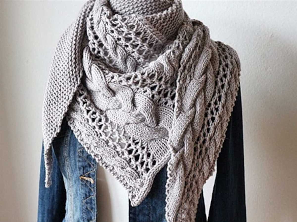 Free scarf knitting patterns pdf