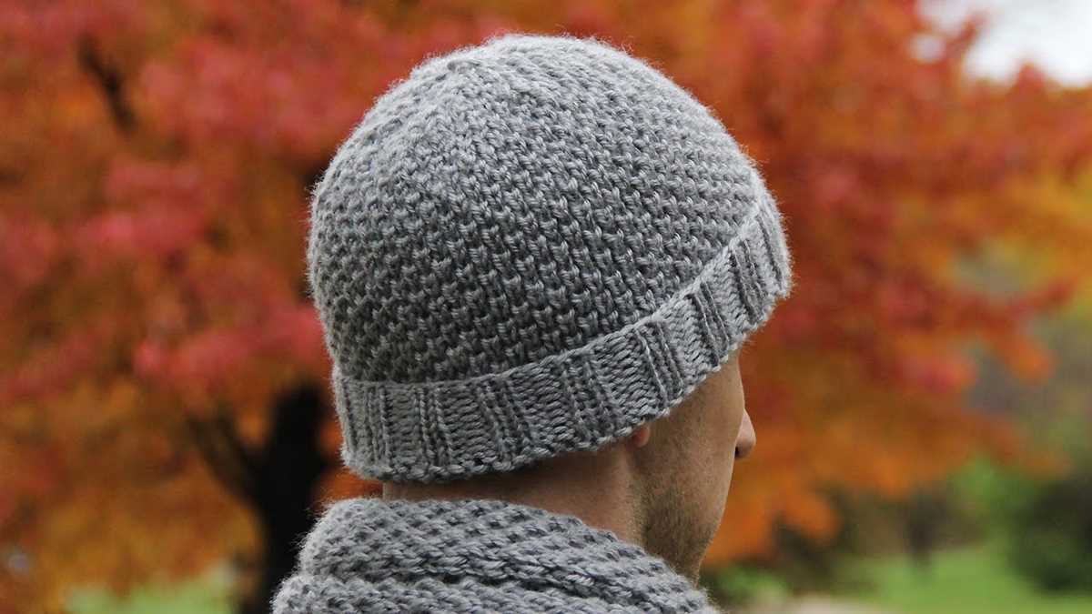 Free watch cap knitting pattern