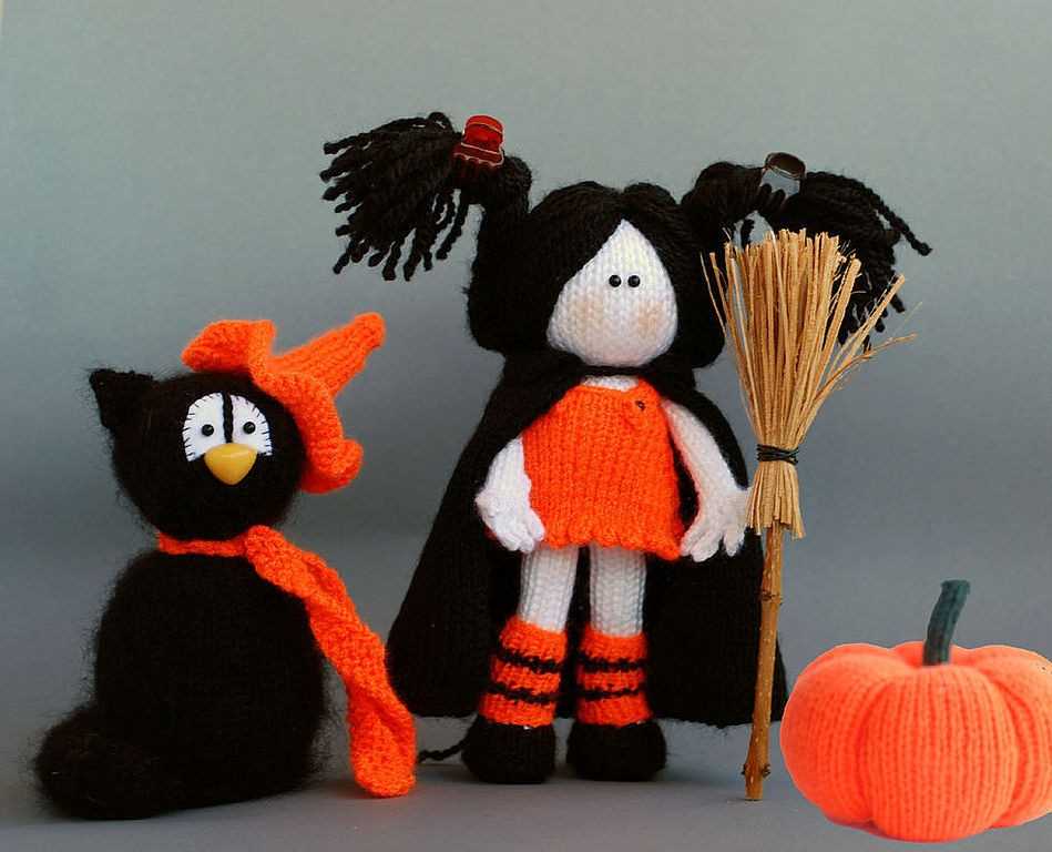 Halloween toy knitting patterns