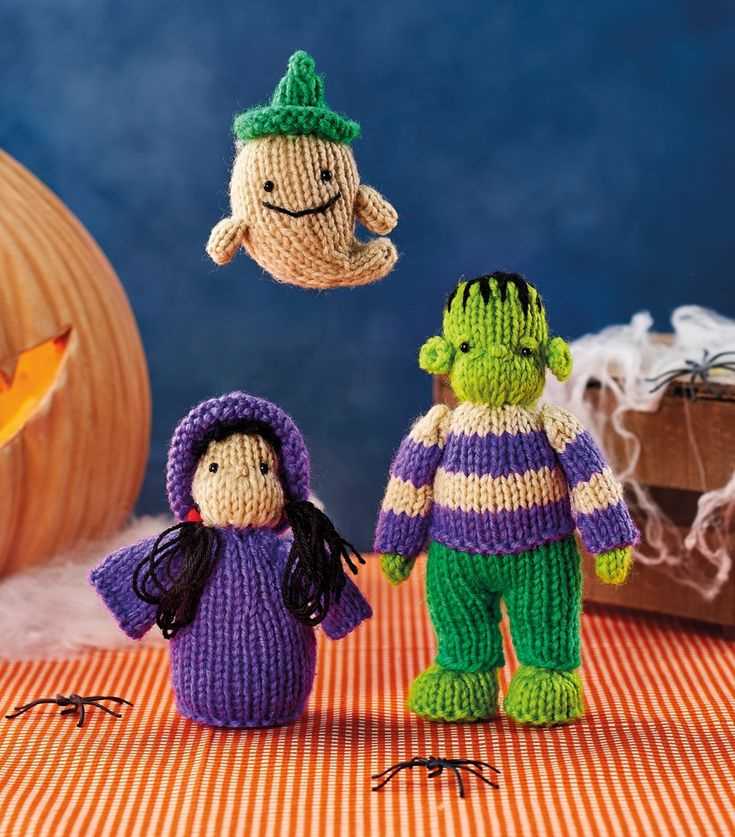 Halloween toy knitting patterns