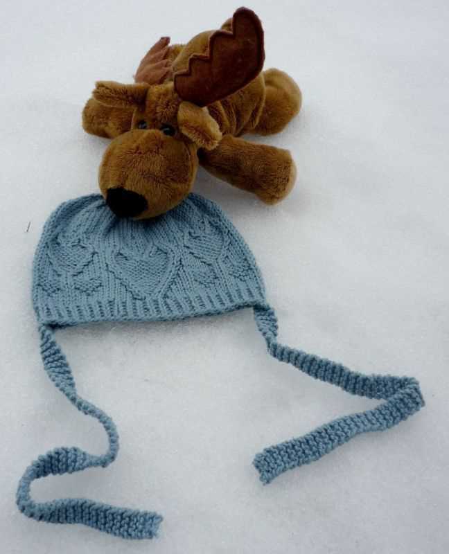 Heart hat knitting pattern free