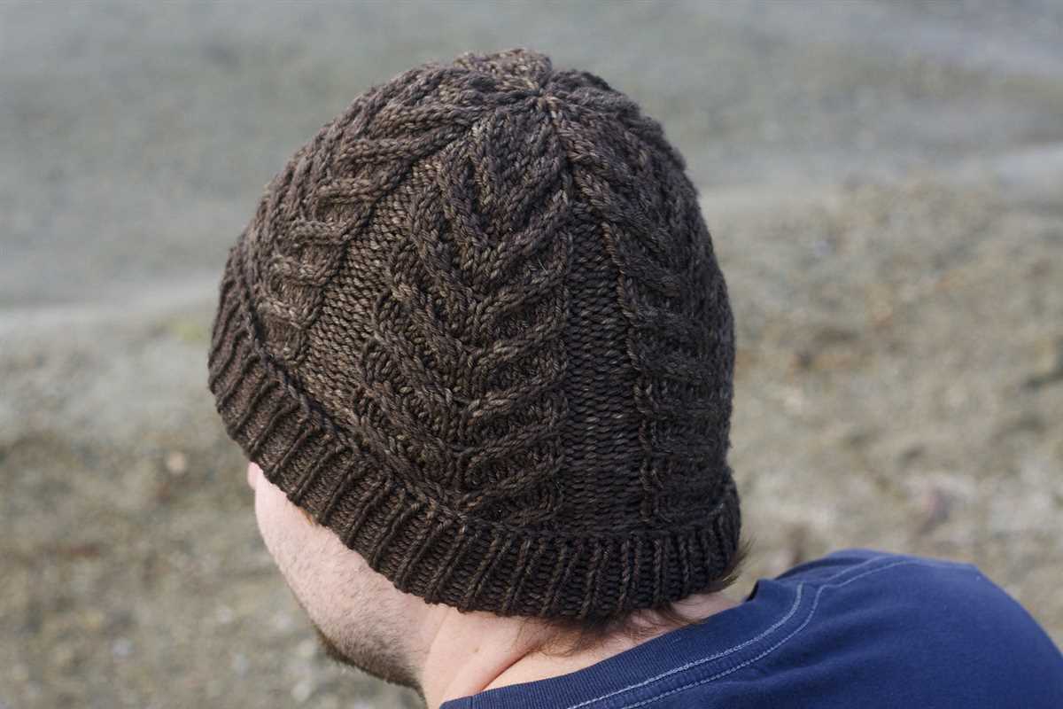 Heart hat knitting pattern free