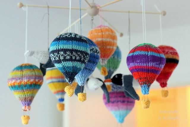 Hot air balloon knitting pattern free