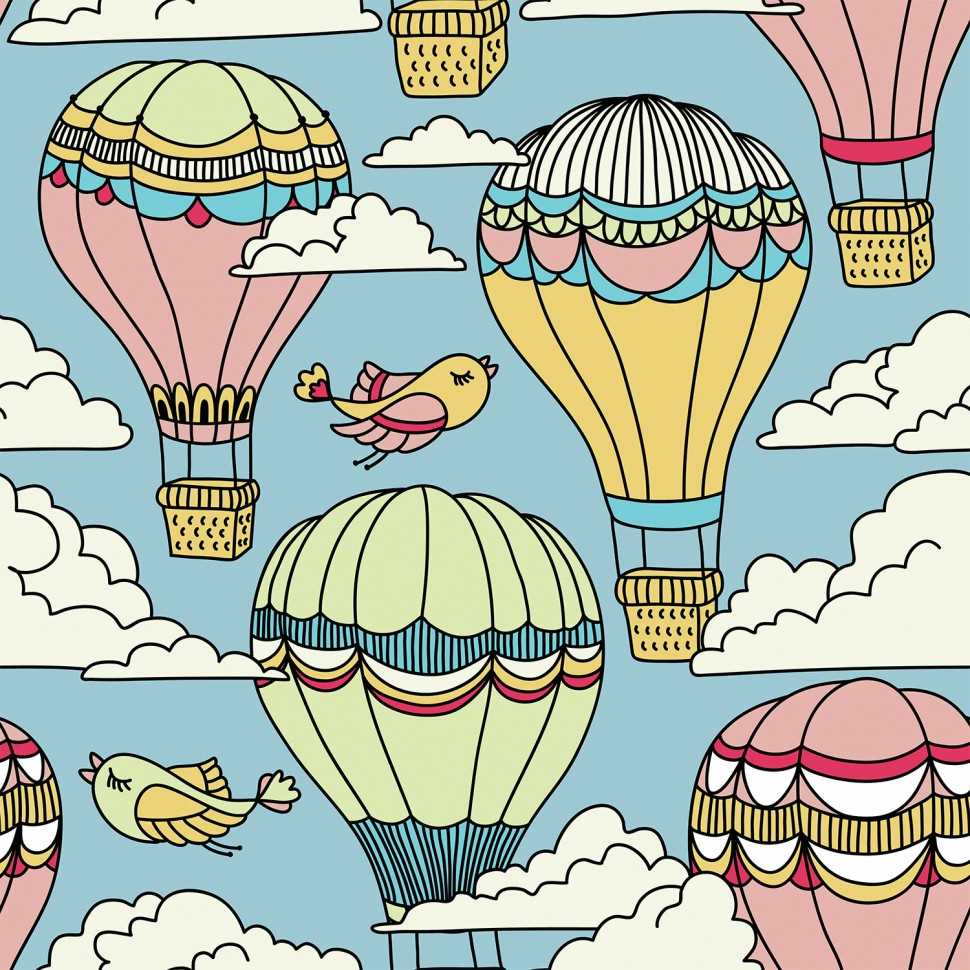 Hot air balloon knitting pattern free