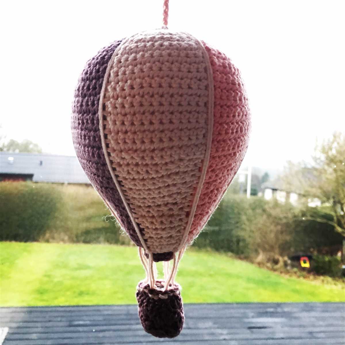 Hot air balloon knitting pattern free