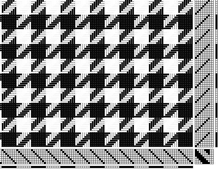 Houndstooth knitting patterns free