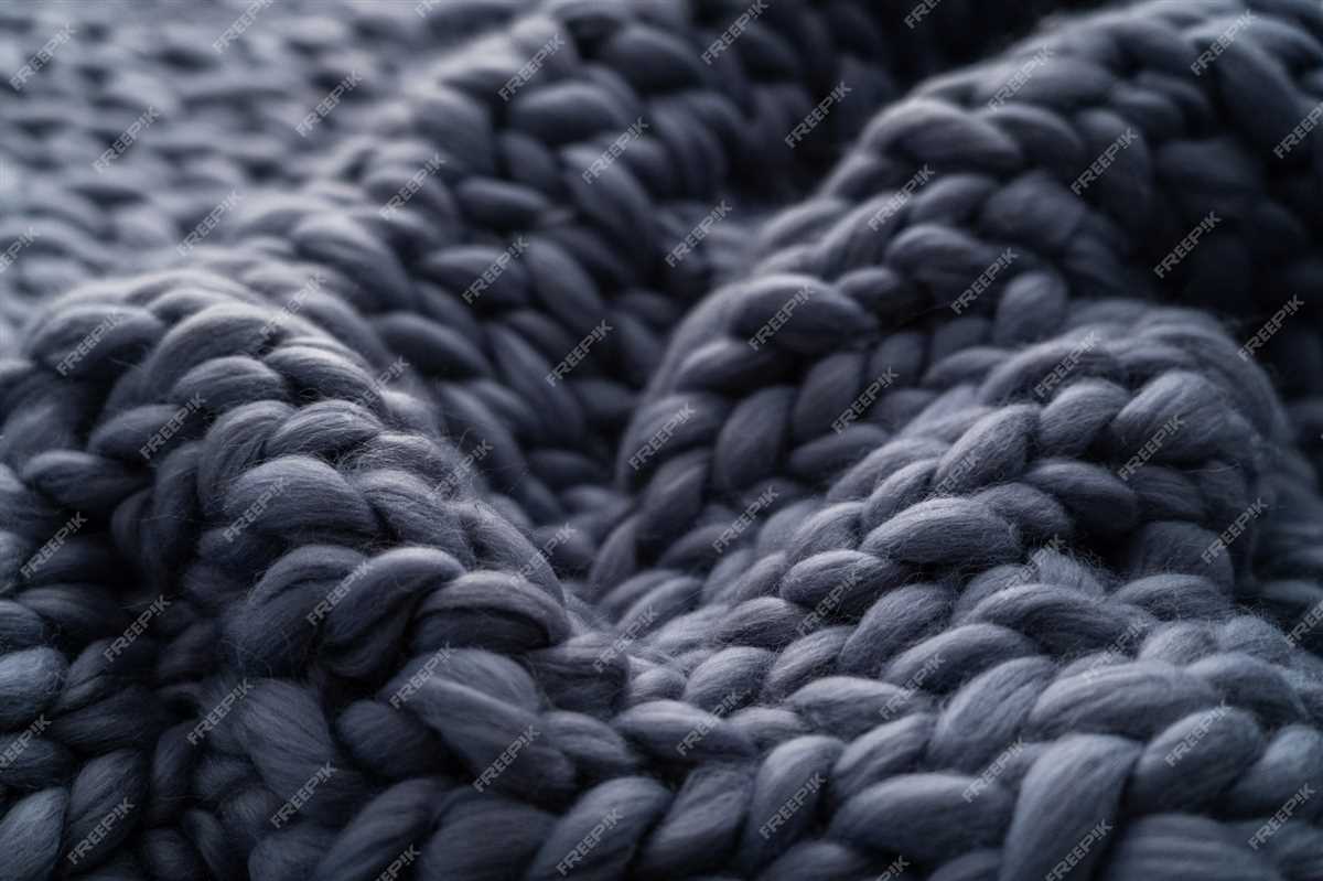 Jumbo yarn blanket knitting pattern
