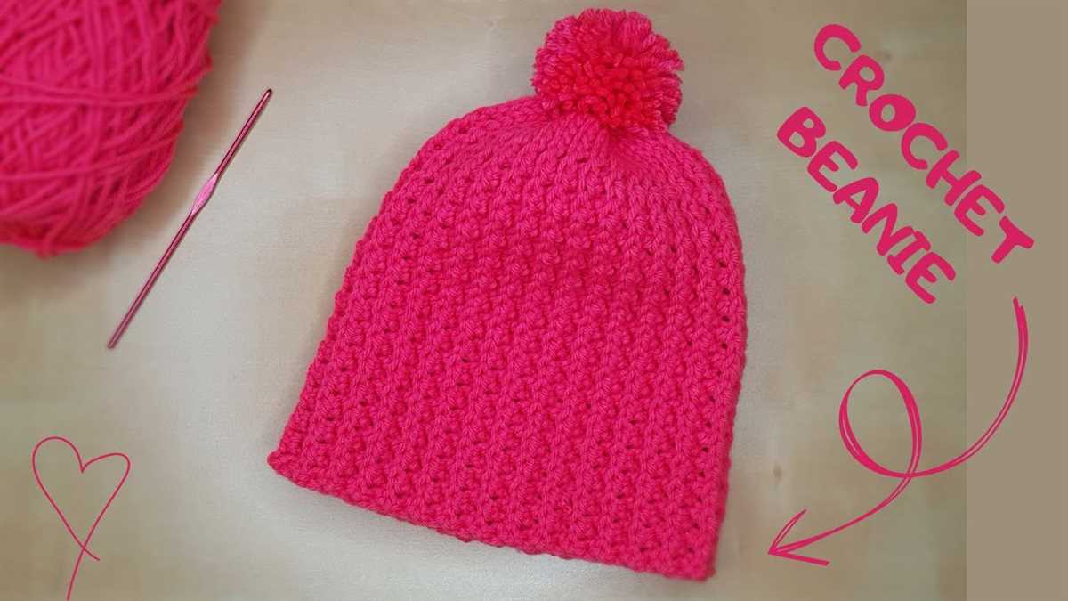Knit hat pattern in the round