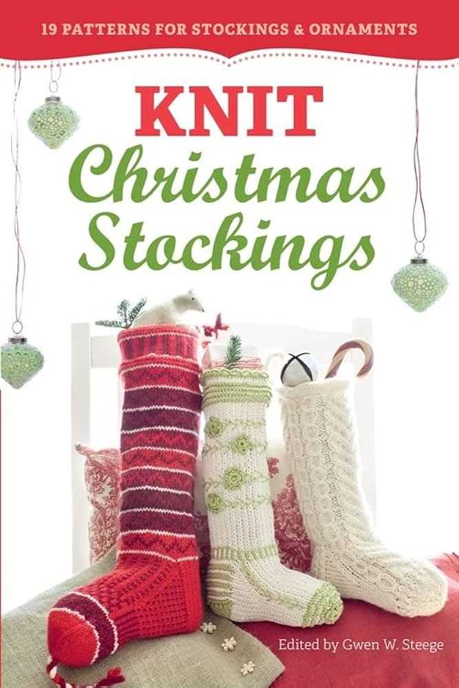 Knit patterns christmas stockings