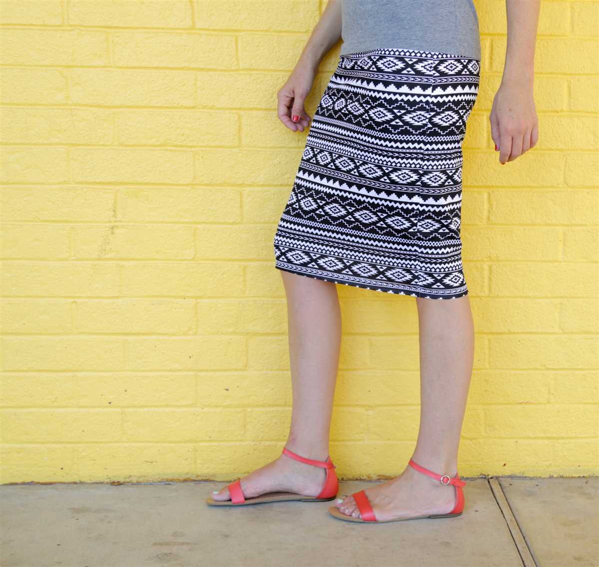 Knit pencil skirt pattern