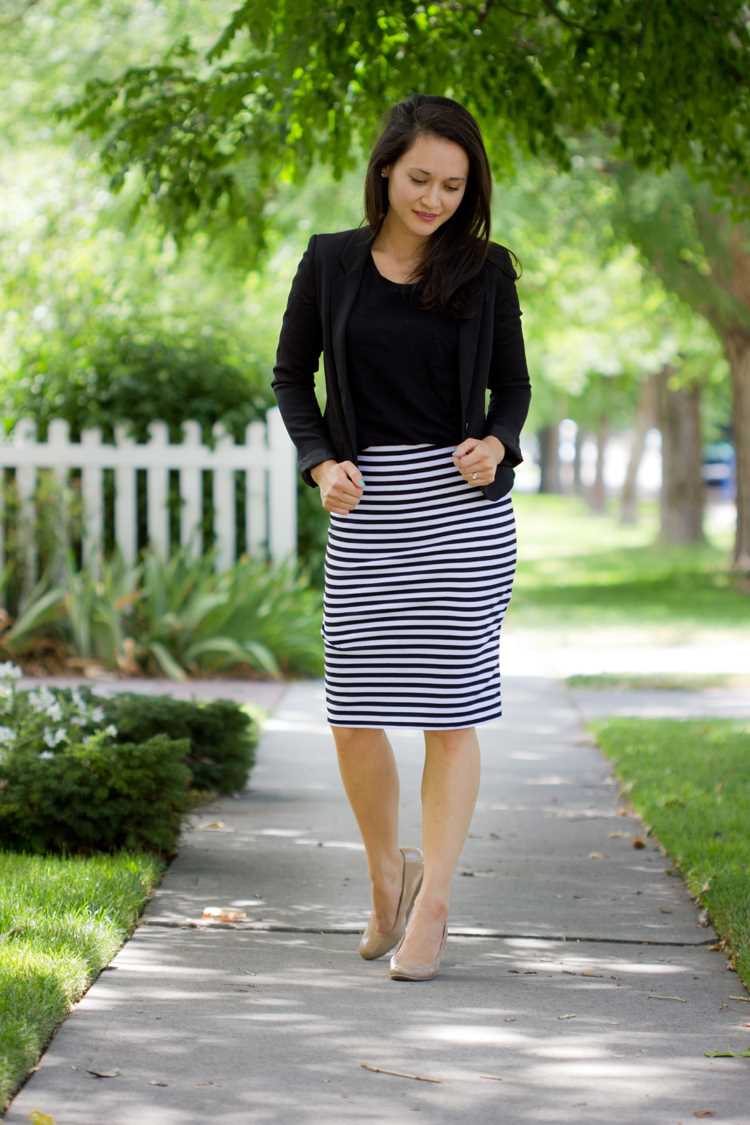 Knit pencil skirt pattern