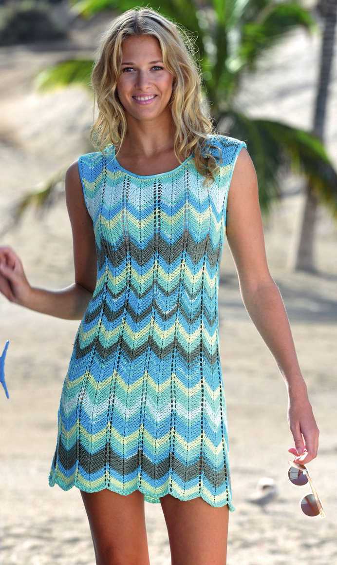 Knit summer dress pattern
