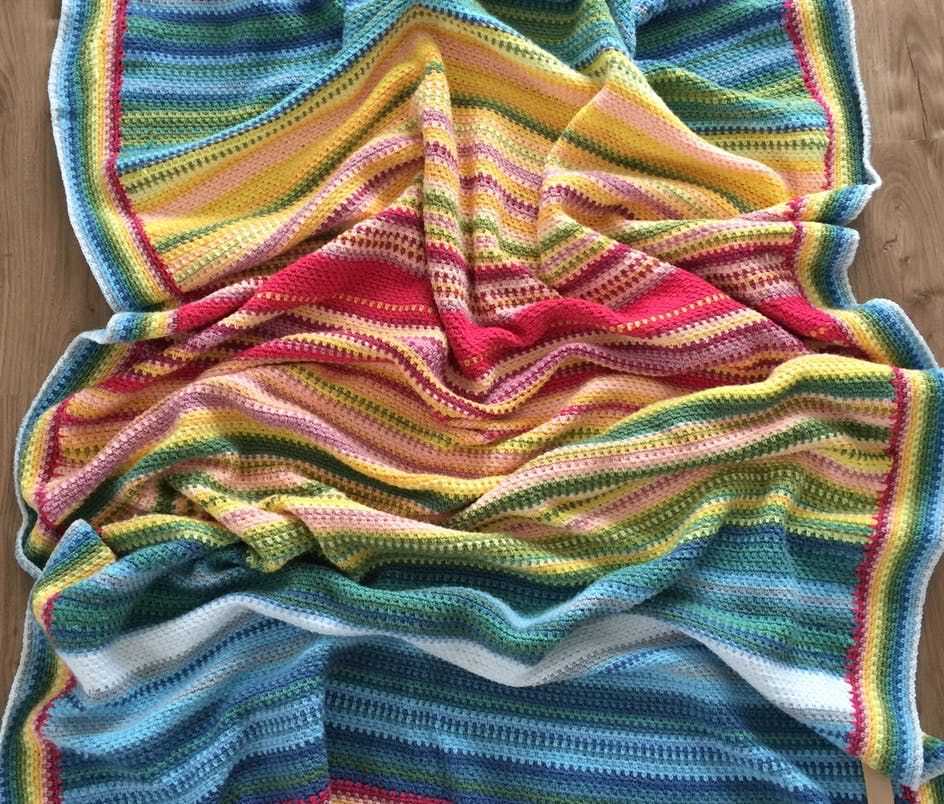 Knit temperature blanket pattern free