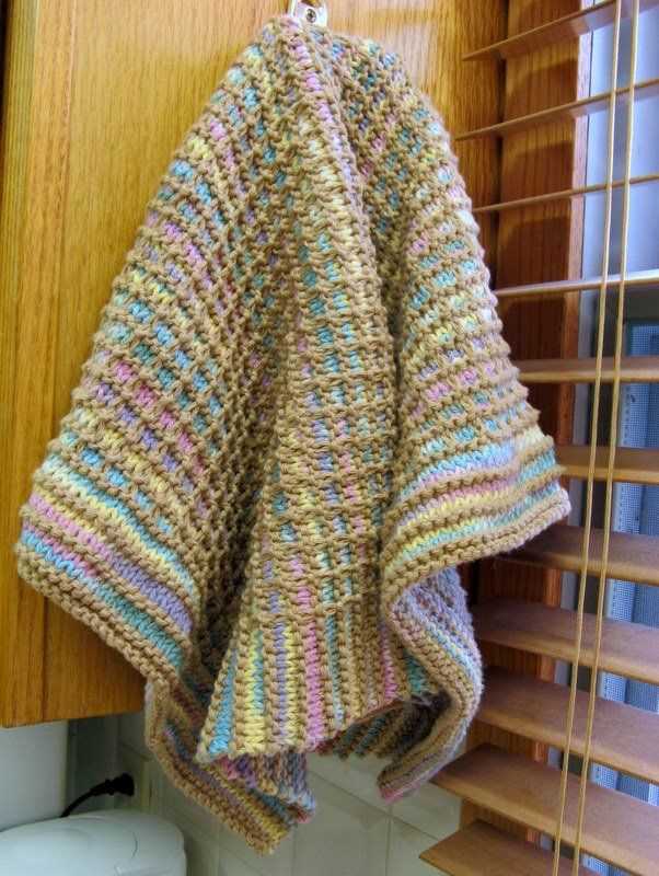 Knit towel pattern free