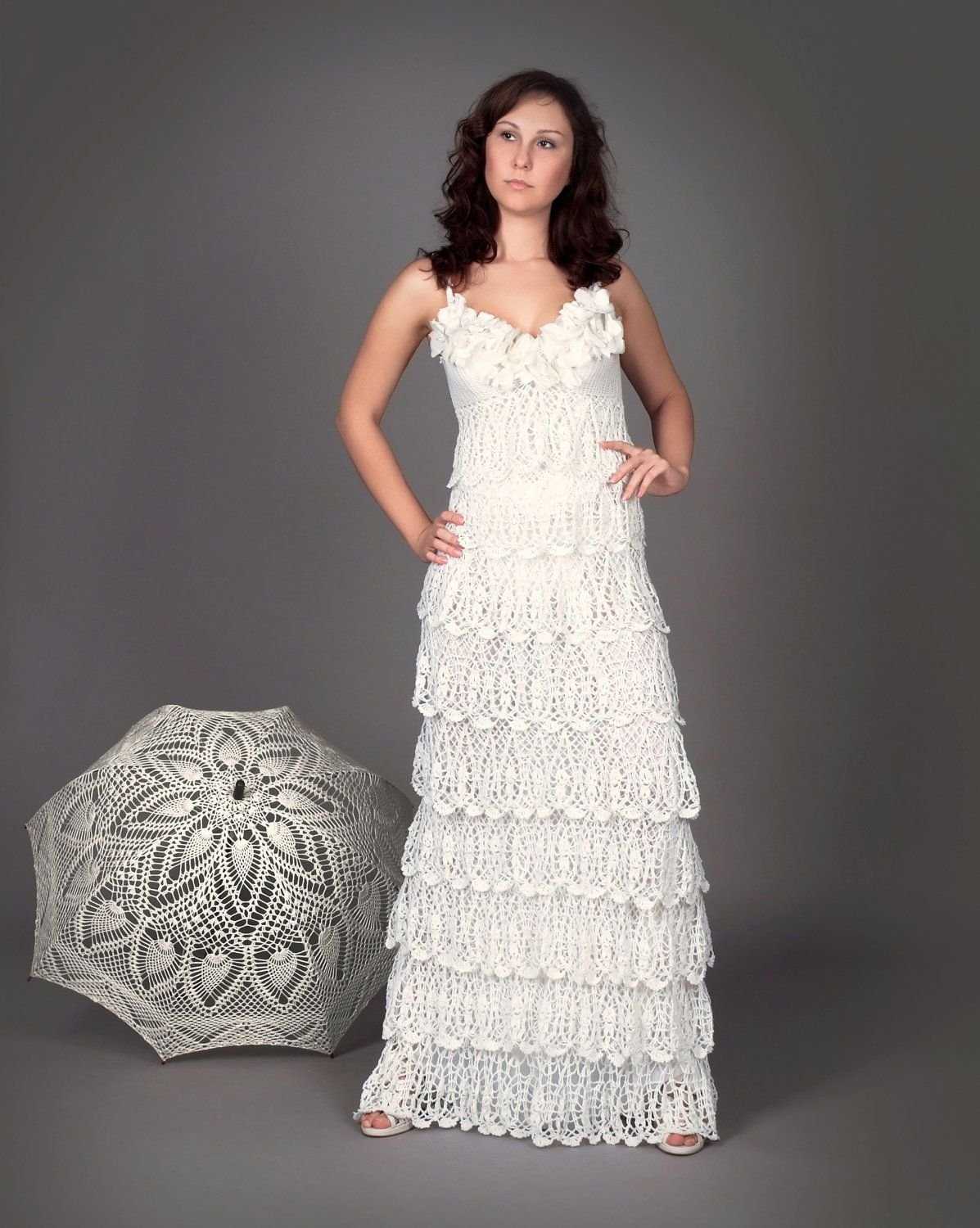 Knit wedding dress pattern