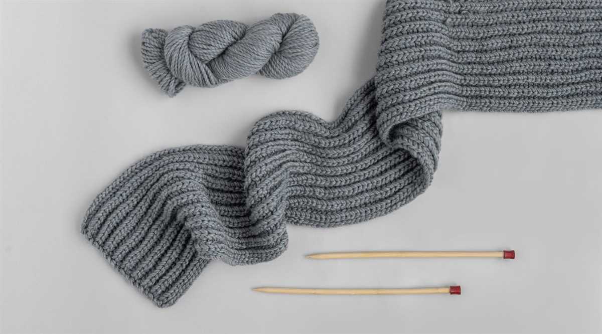 Knit and purl stitch scarf patterns