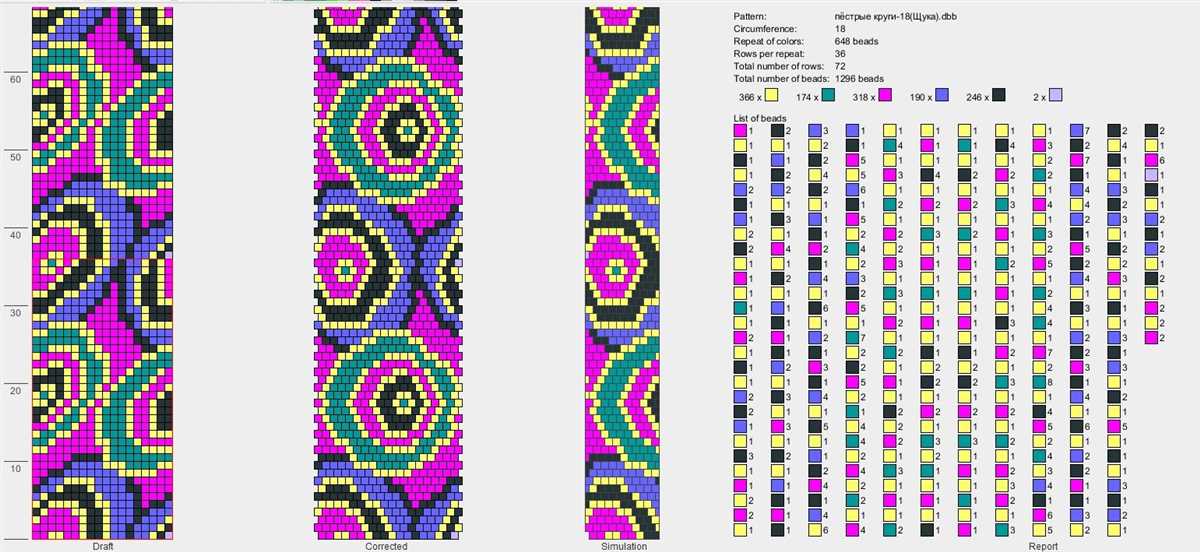 Knit beaded bracelet pattern
