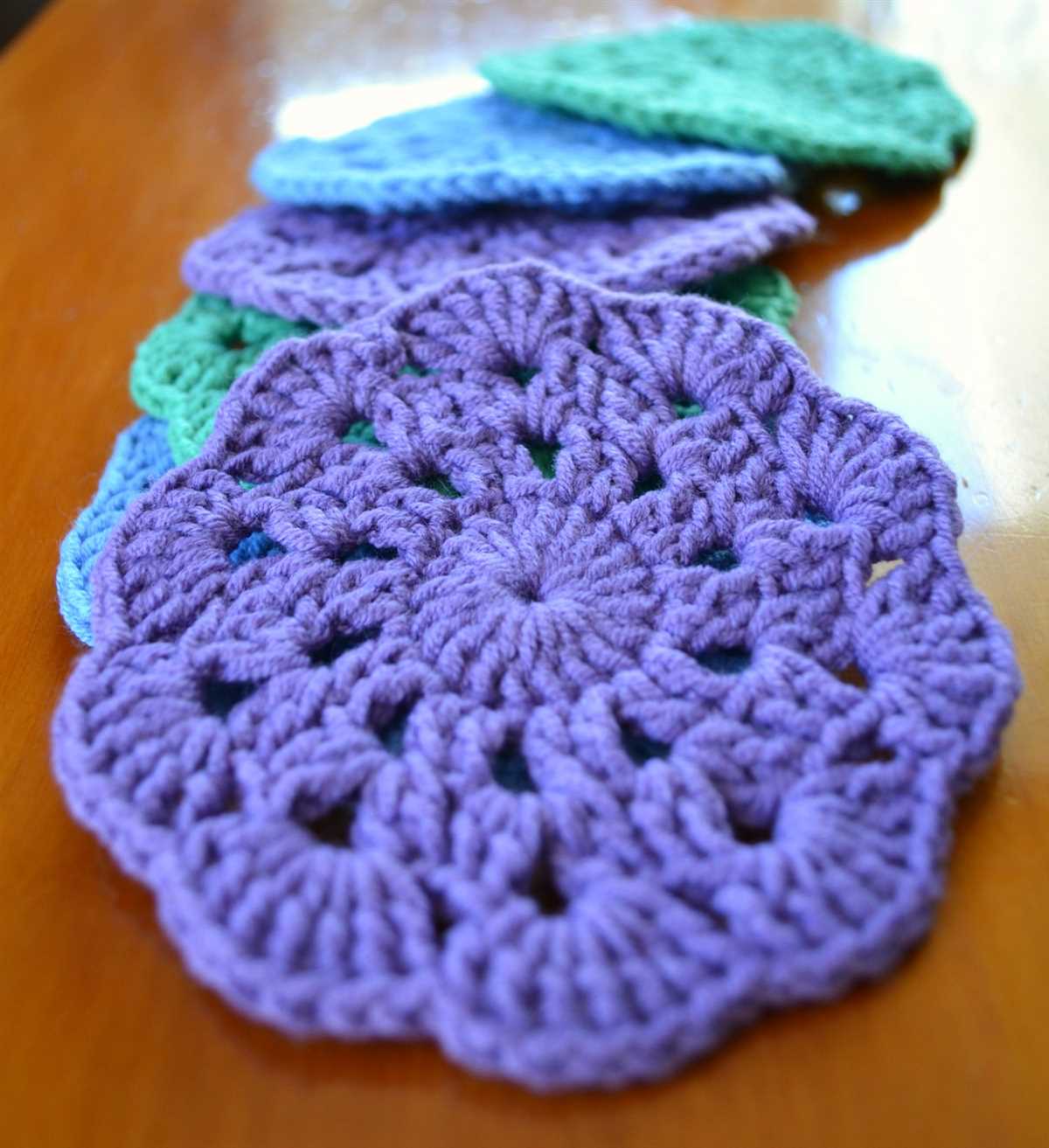 Knit coaster free pattern