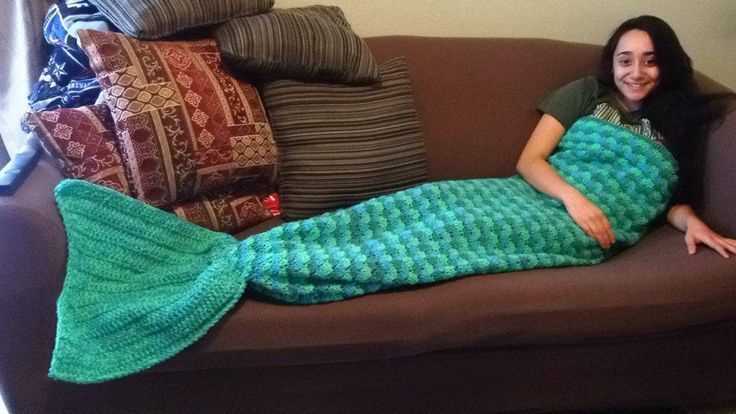 Knit mermaid tail pattern
