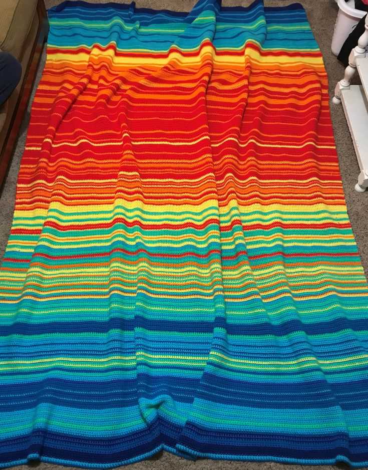 Free Knitting Pattern - Create Your Own Temperature Blanket Knit temperature blanket pattern free