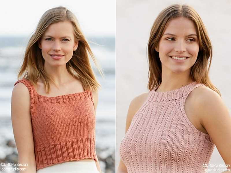 Knitted crop top patterns free