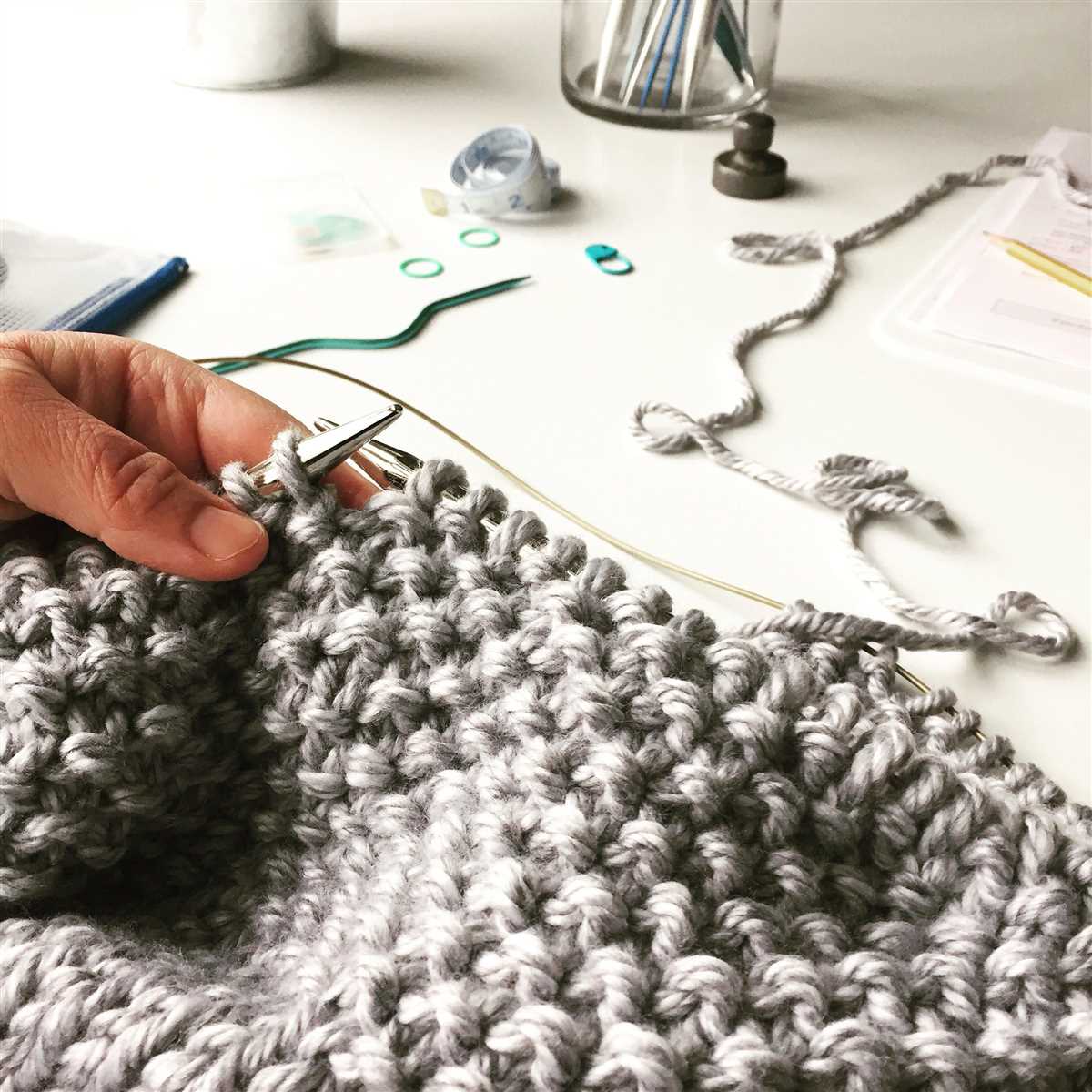 Knitted fidget blanket pattern free