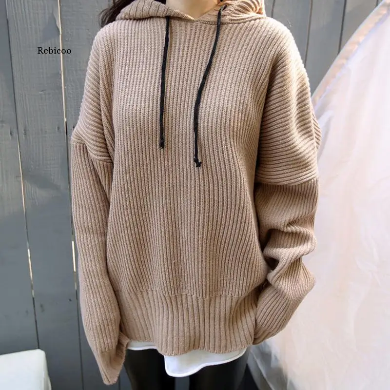 Knitted hooded sweater pattern free