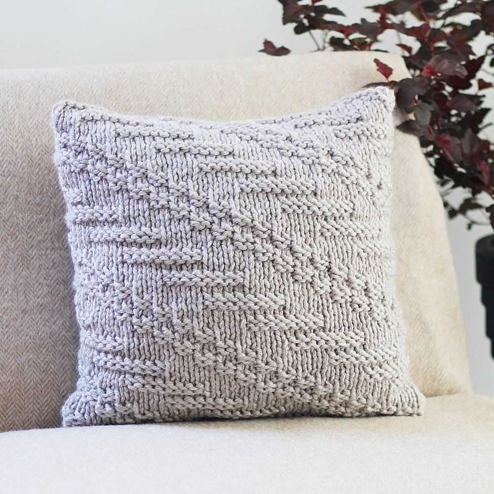 Knitted pillow cover patterns