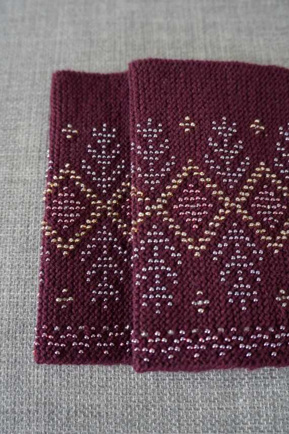Knitted wristlets free patterns