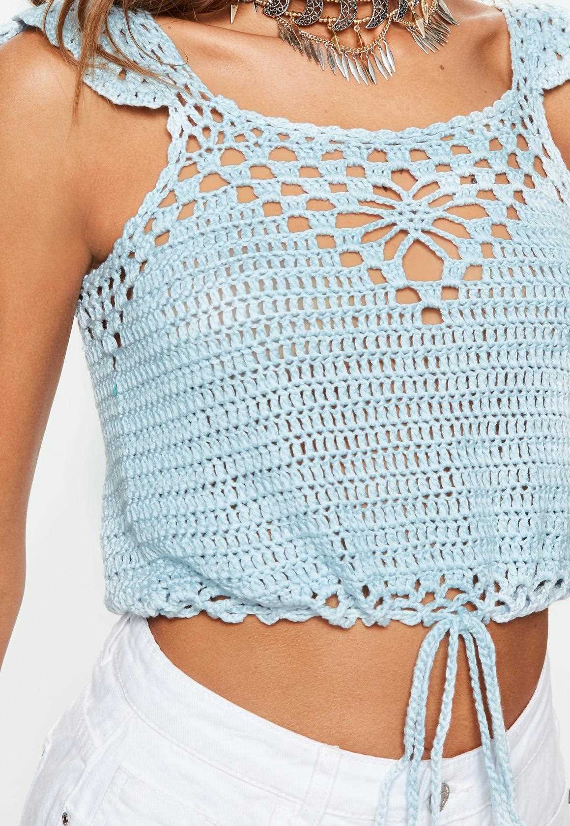 Knitted crop top patterns free