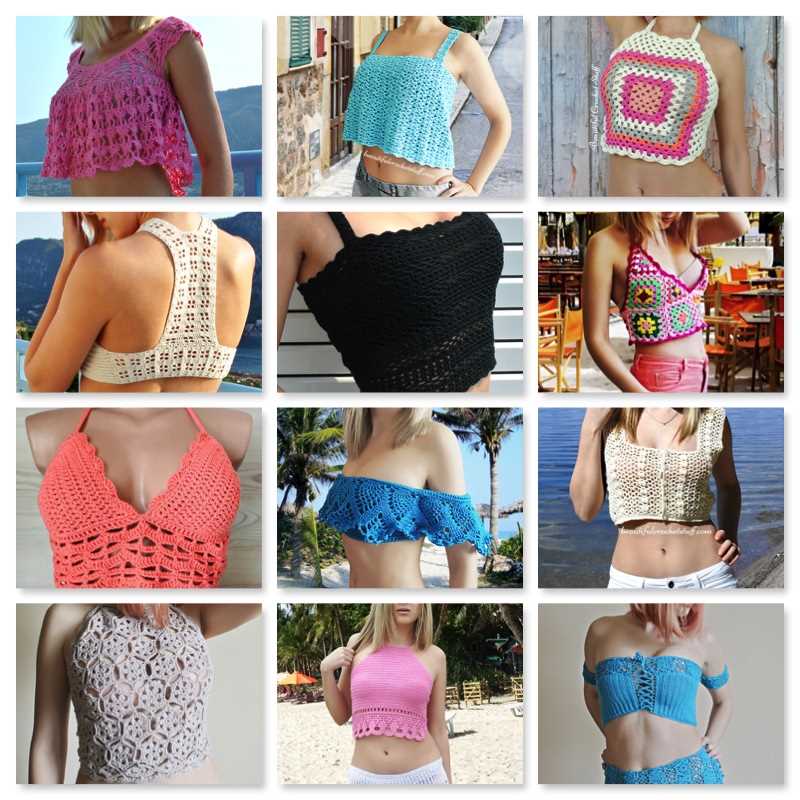 Knitted crop top patterns free
